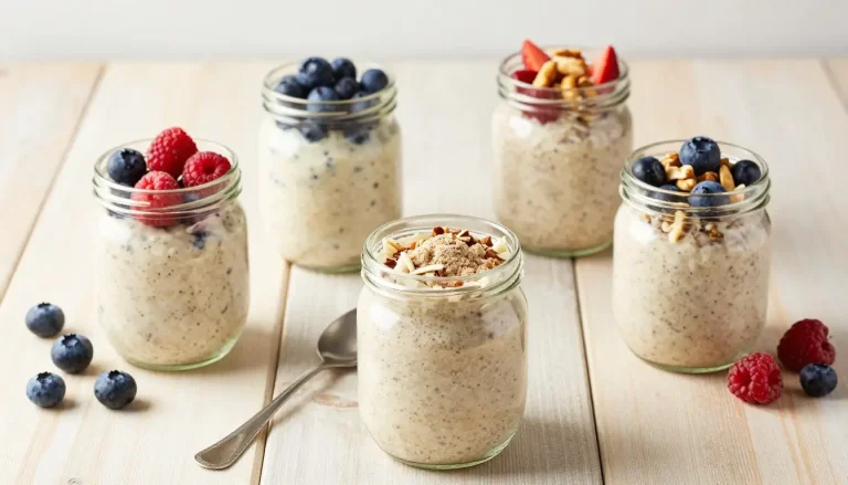10 Delicious High-Protein Overnight Oats Recipes for Busy Mornings
