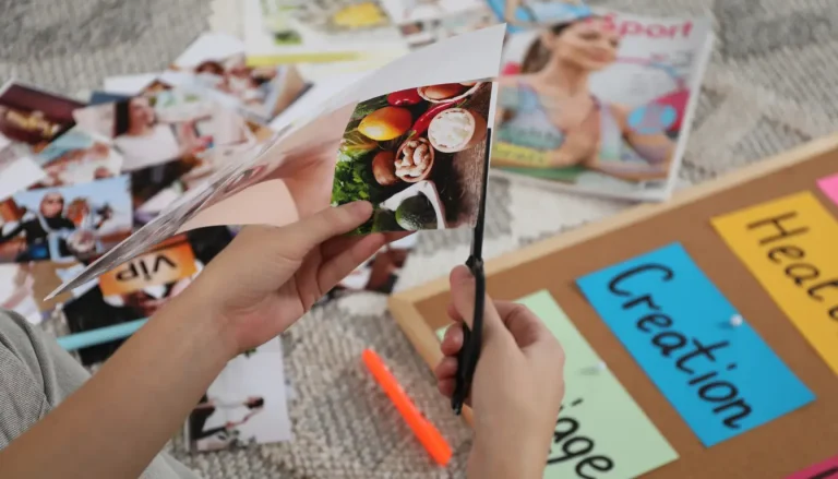 no sugar diet vision board