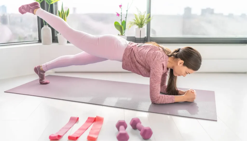 pilates routine at home for beginners