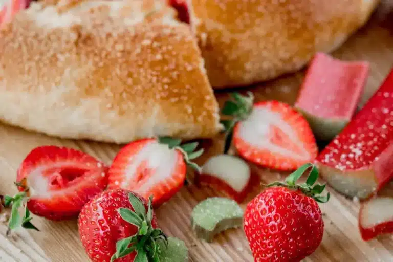 strawberry banana bread