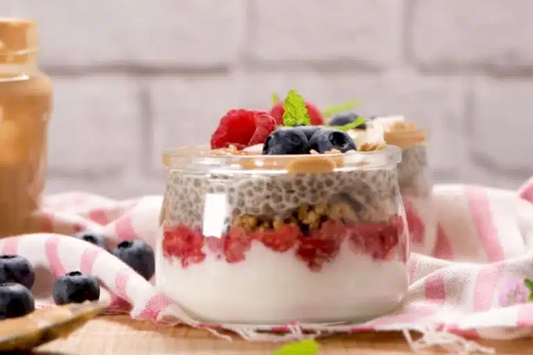Chia Seed Pudding with Yogurt